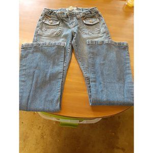 Aeropostale Hailey Skinny Flare Women's Jeans Size 3/4 Regular